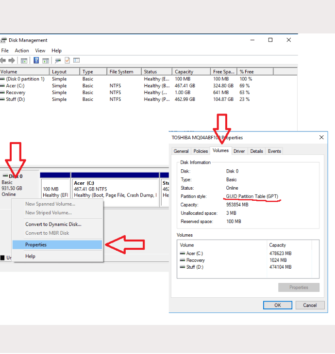 Cómo comprobar si el disco de tu PC es compatible con MBR o GPT