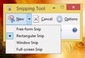 cómo tomar una captura de pantalla en Windows 8