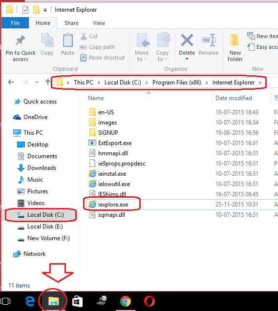 Cómo utilizar Internet Explorer en Windows 10