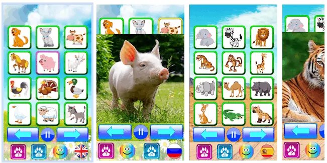 sonidos de animales
