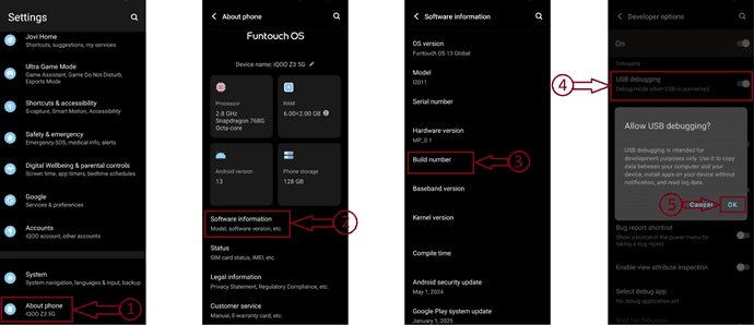 Habilitar opciones para desarrolladores en Android