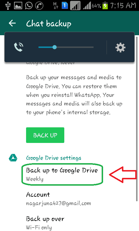 Copia de seguridad de chat de whatsapp Copia de seguridad de chat de whatsapp