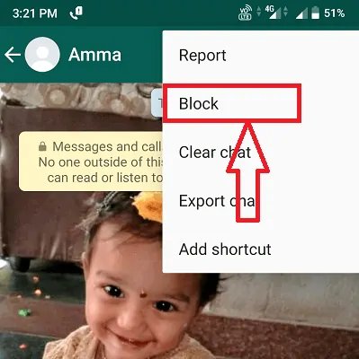 Haga clic en el bloque