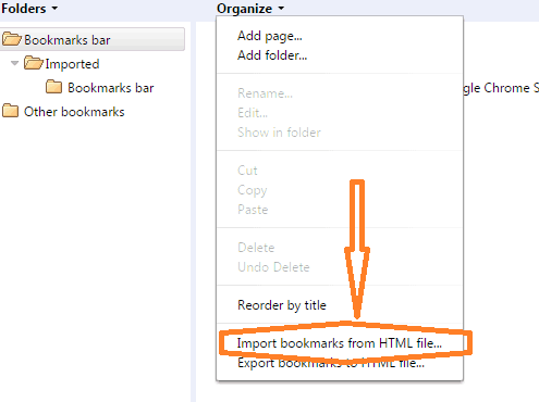 Copia de seguridad de Google Chrome