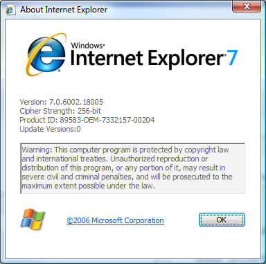 Internet Explorer 64 bits