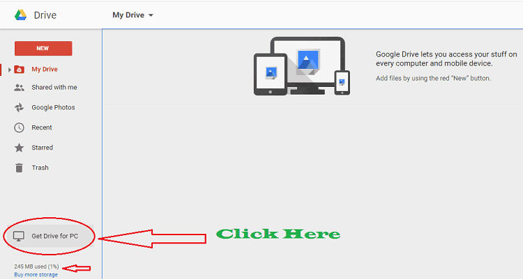 Copia de seguridad con Google Drive