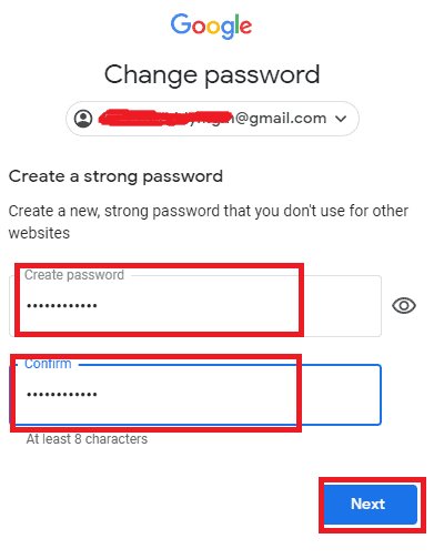 Ingrese una nueva contraseña