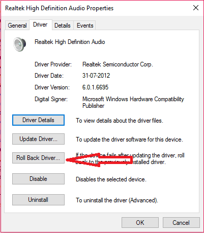 Piloto de reversión