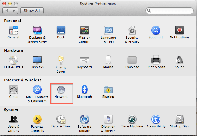 Mac-DNS-Network
